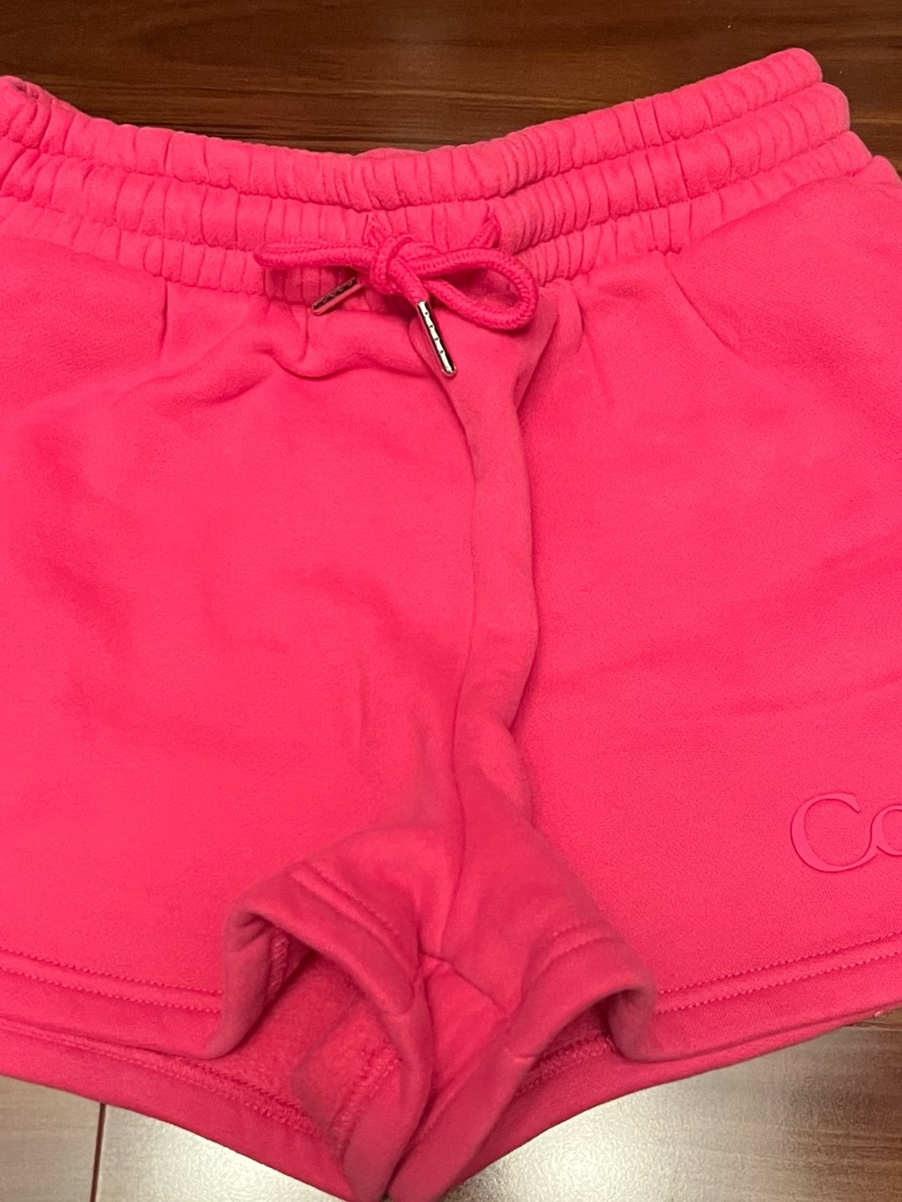 Comfrt Women’s Athletic Shorts in Hot Pink - Picture 2 of 4